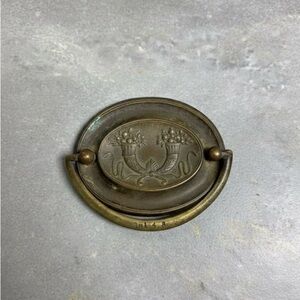 Vintage Brass Drawer Pull